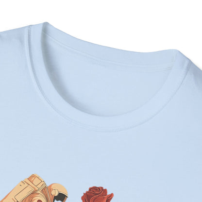 Solo Rose with Astronaut – Terraforming of Mars  – T-shirt