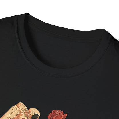 Solo Rose with Astronaut – Terraforming of Mars  – T-shirt