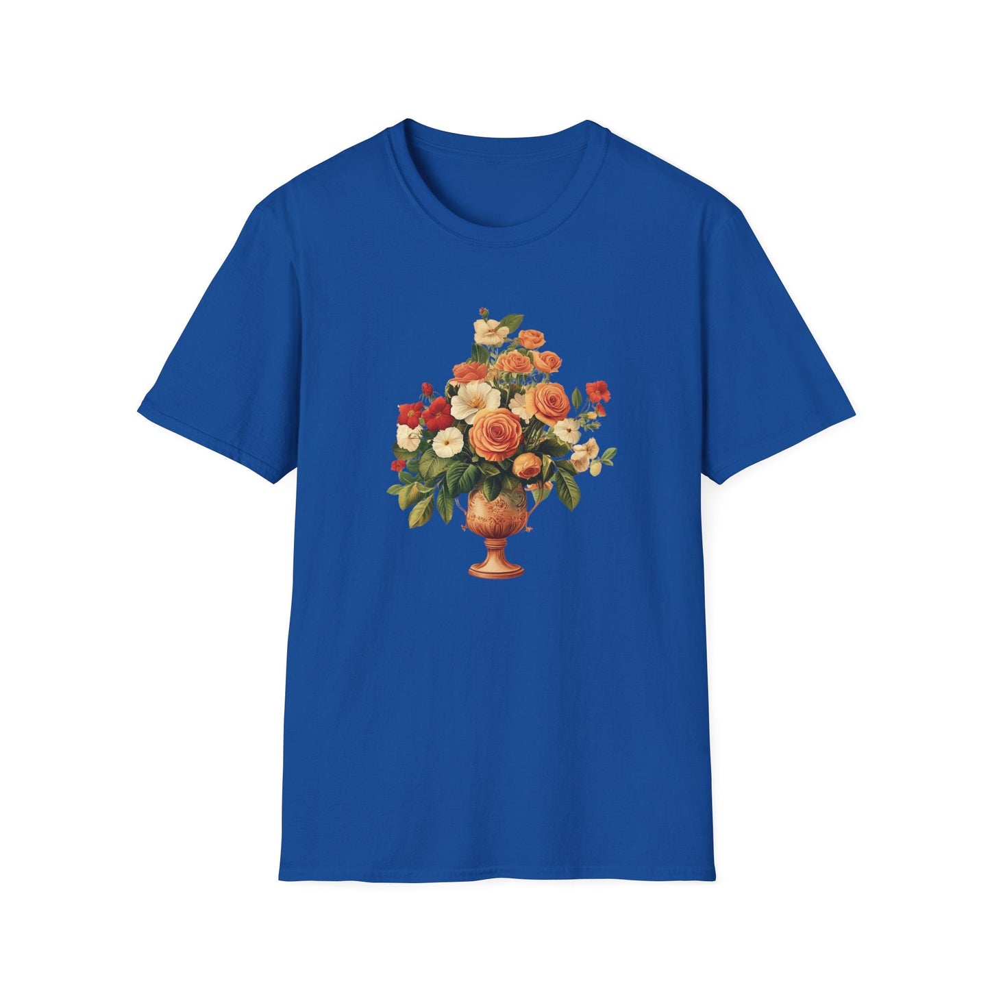 Vintage Vase of Flowers  – T-shirt