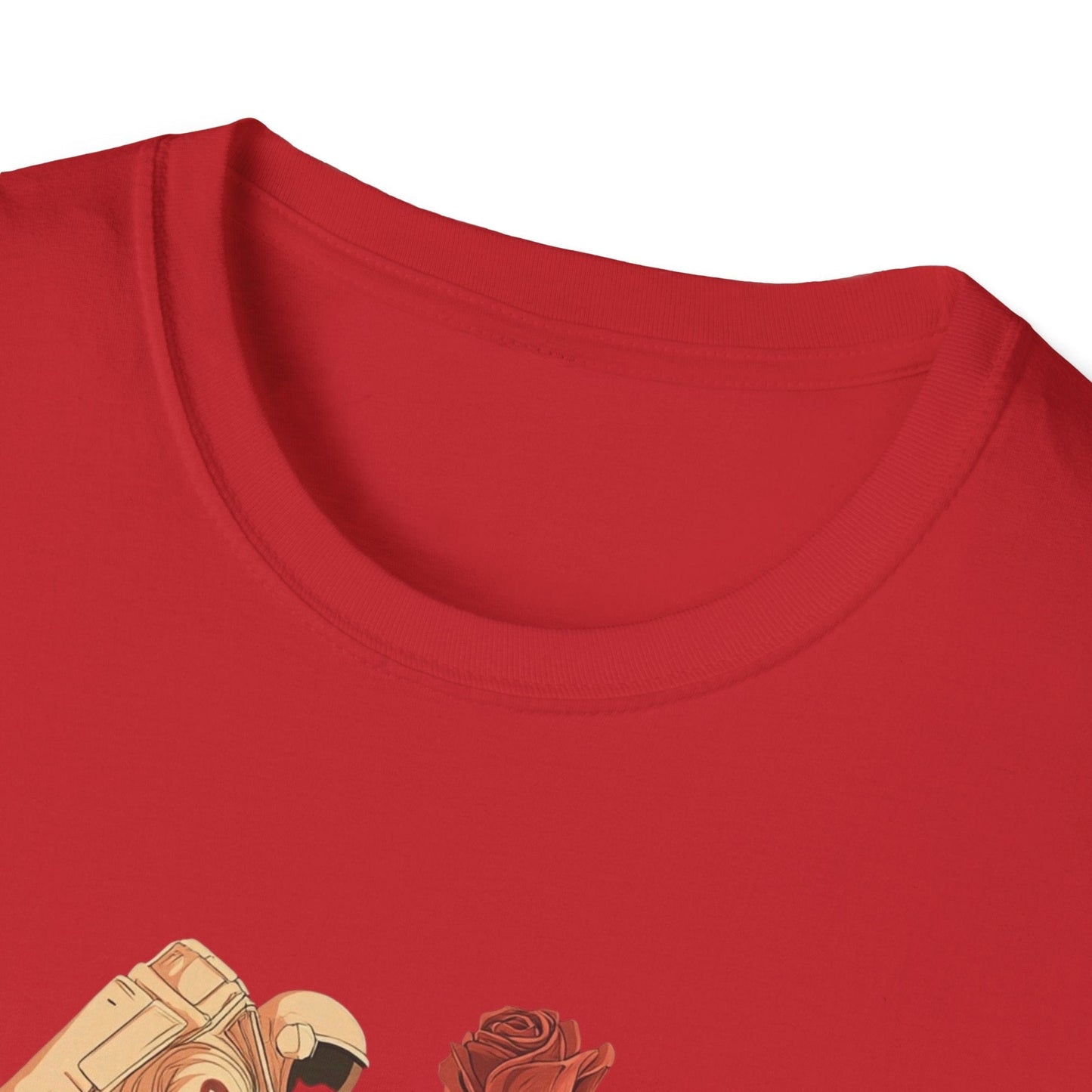 Solo Rose with Astronaut – Terraforming of Mars  – T-shirt