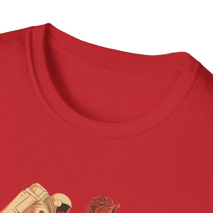 Solo Rose with Astronaut – Terraforming of Mars  – T-shirt