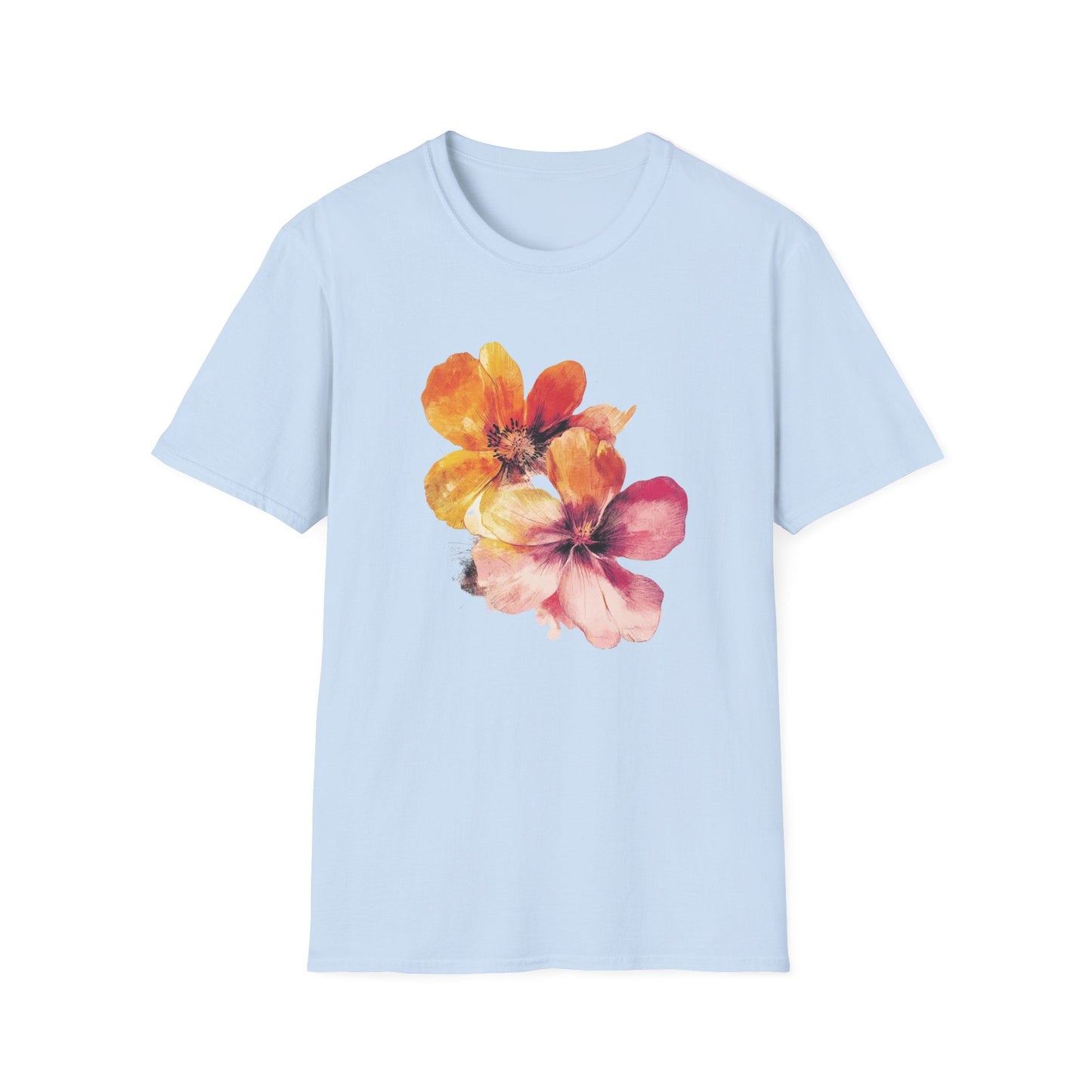 Awakening Water Color Flowers – T-shirt