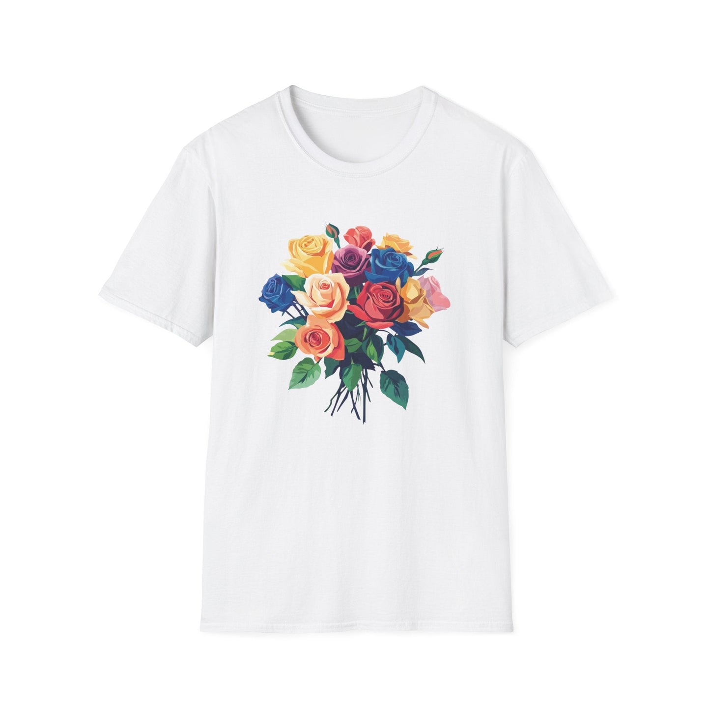 Colorful Roses  – T-shirt