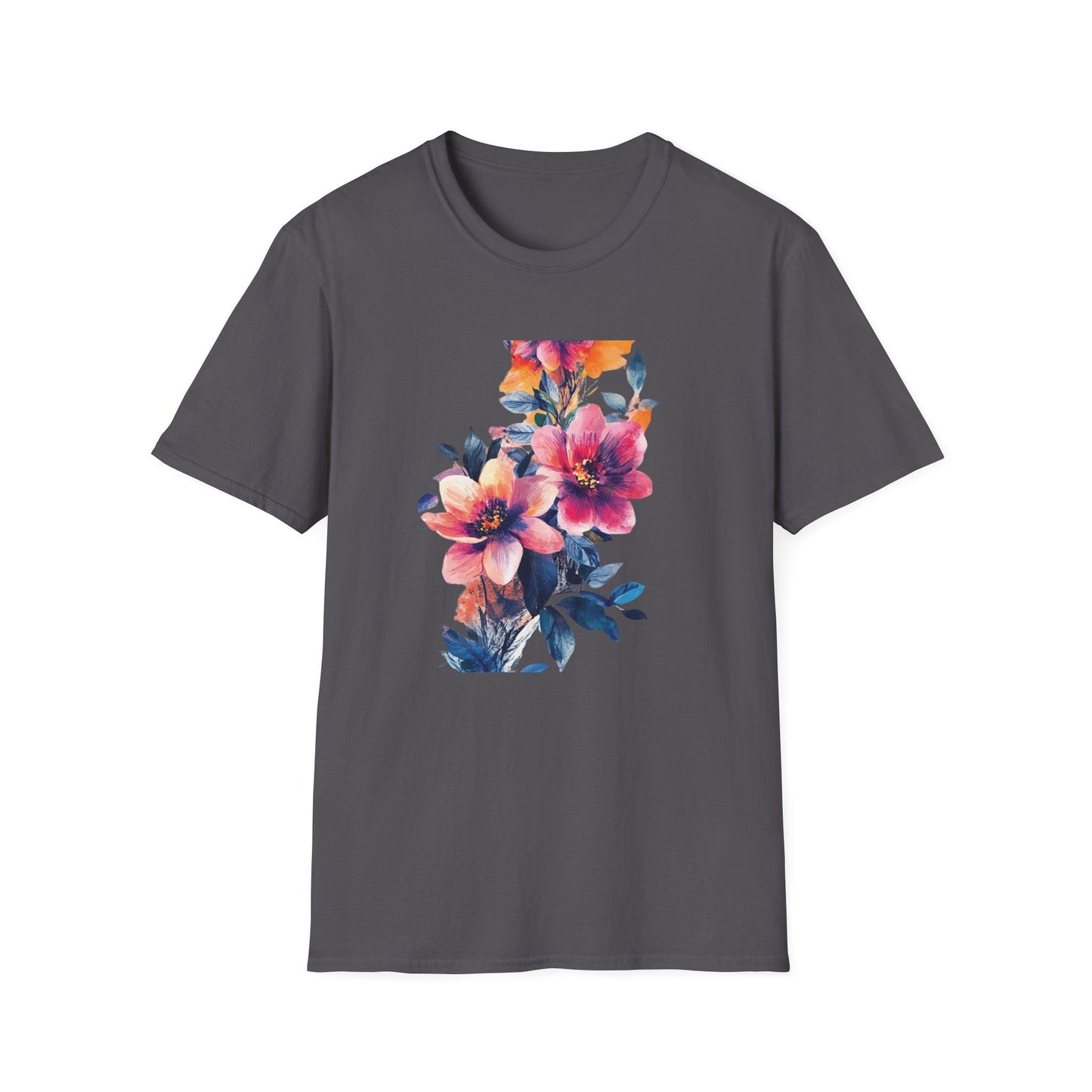 Water Color Flowers  – T-shirt