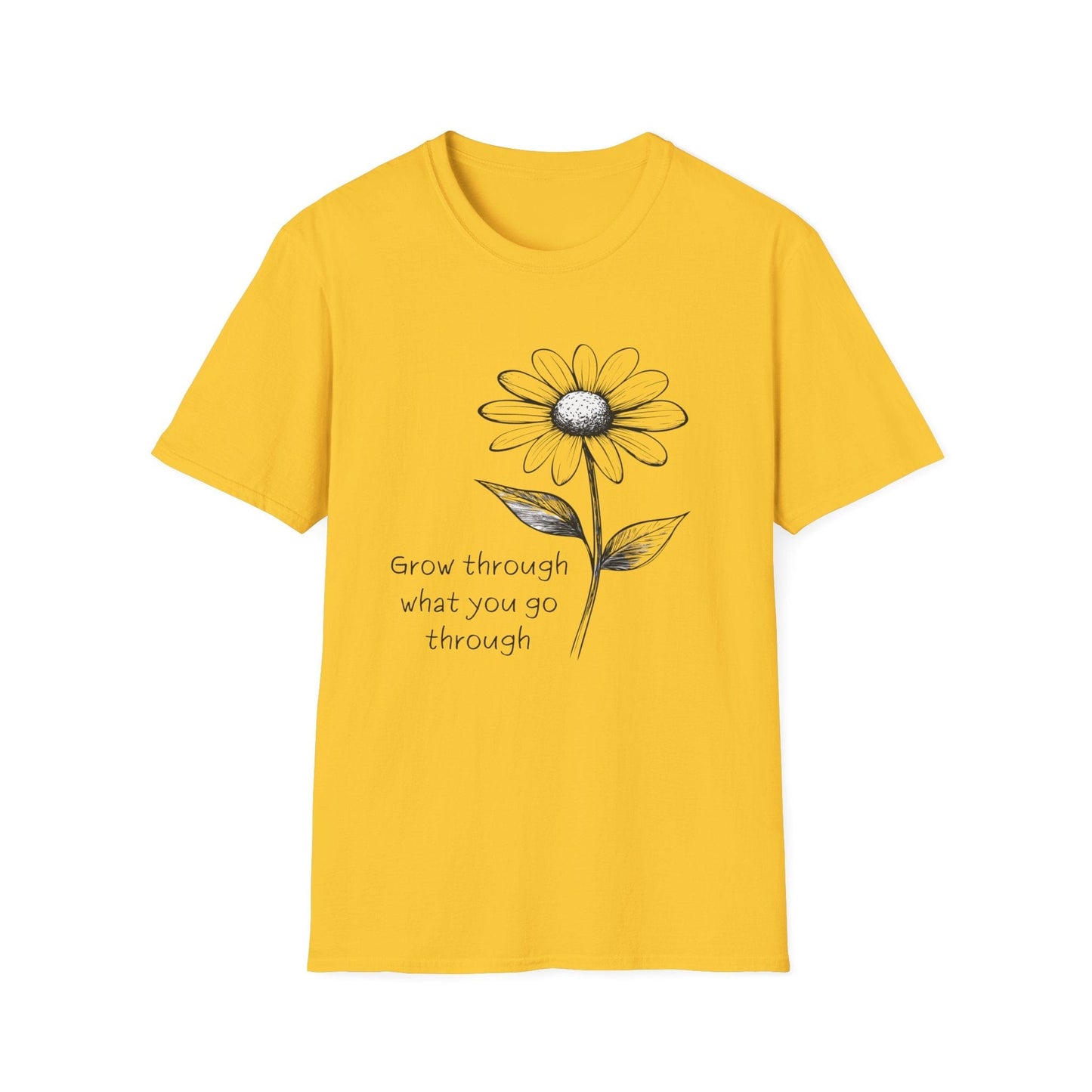 Single Daisy w/ Quote  – T-shirt