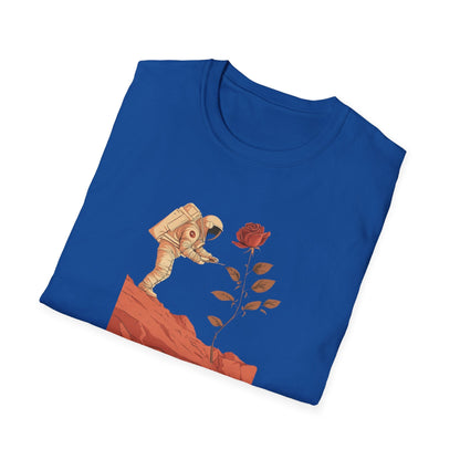 Solo Rose with Astronaut – Terraforming of Mars  – T-shirt