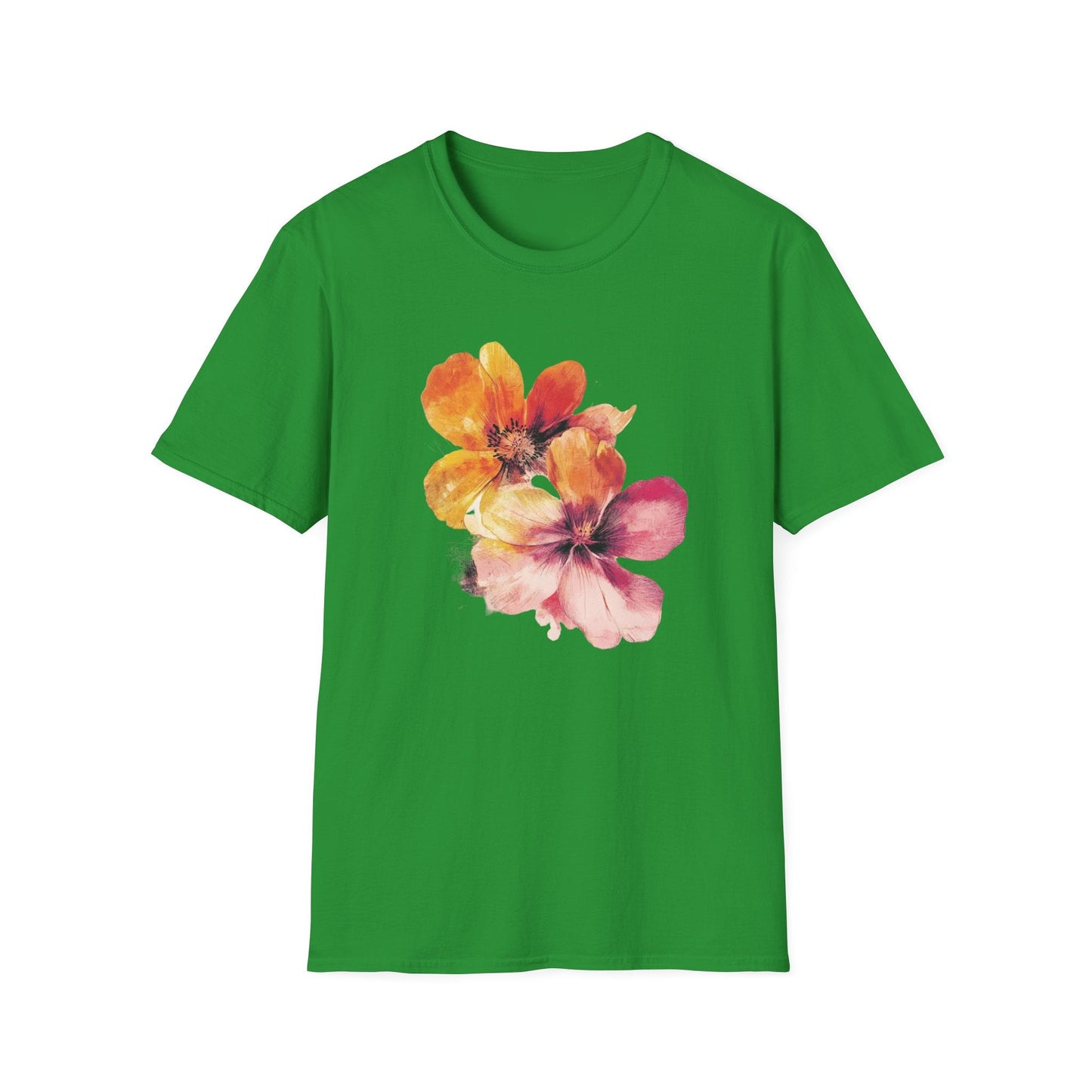 Awakening Water Color Flowers – T-shirt
