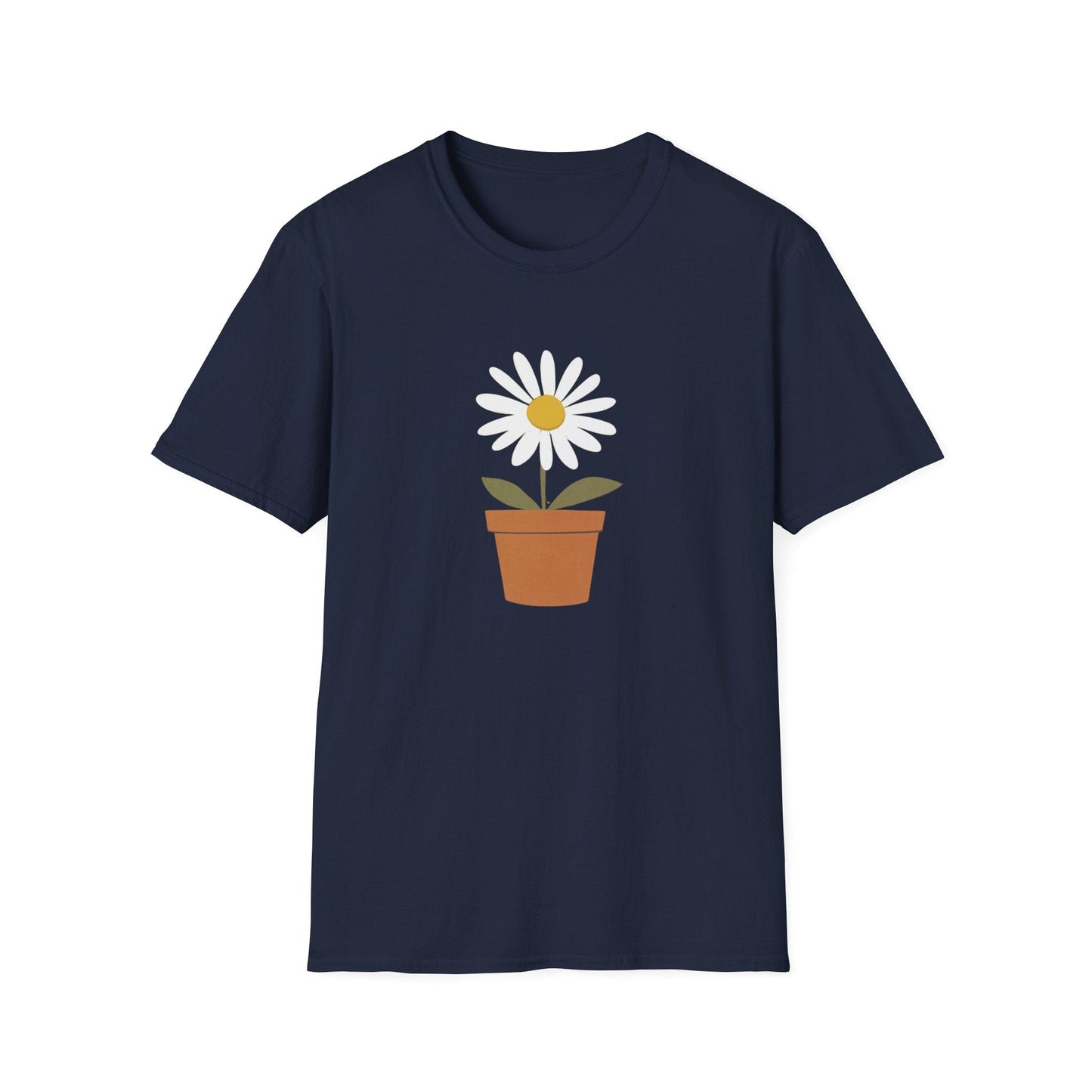 Daisy Flower Pot  – T-shirt