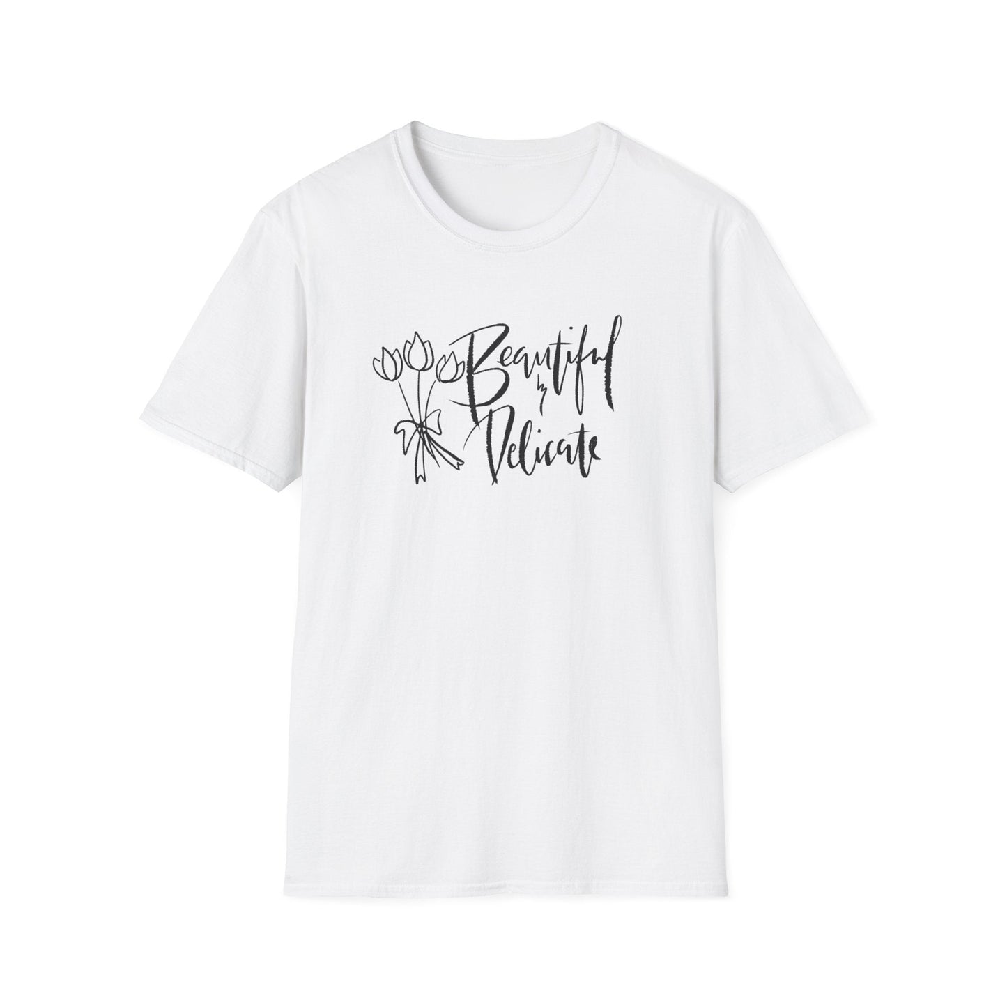 Beautiful and Delicate – Black – T-shirt