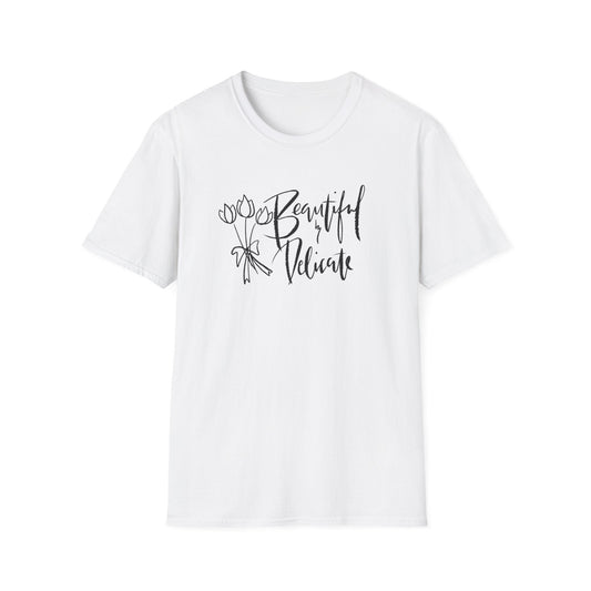 Beautiful and Delicate – Black – T-shirt