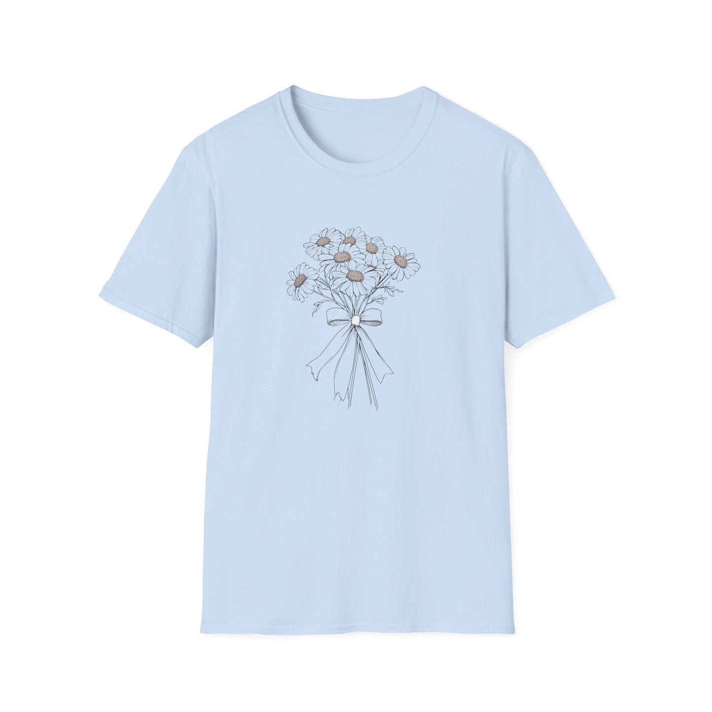 Colorless Sunflowers  – Black – T-shirt