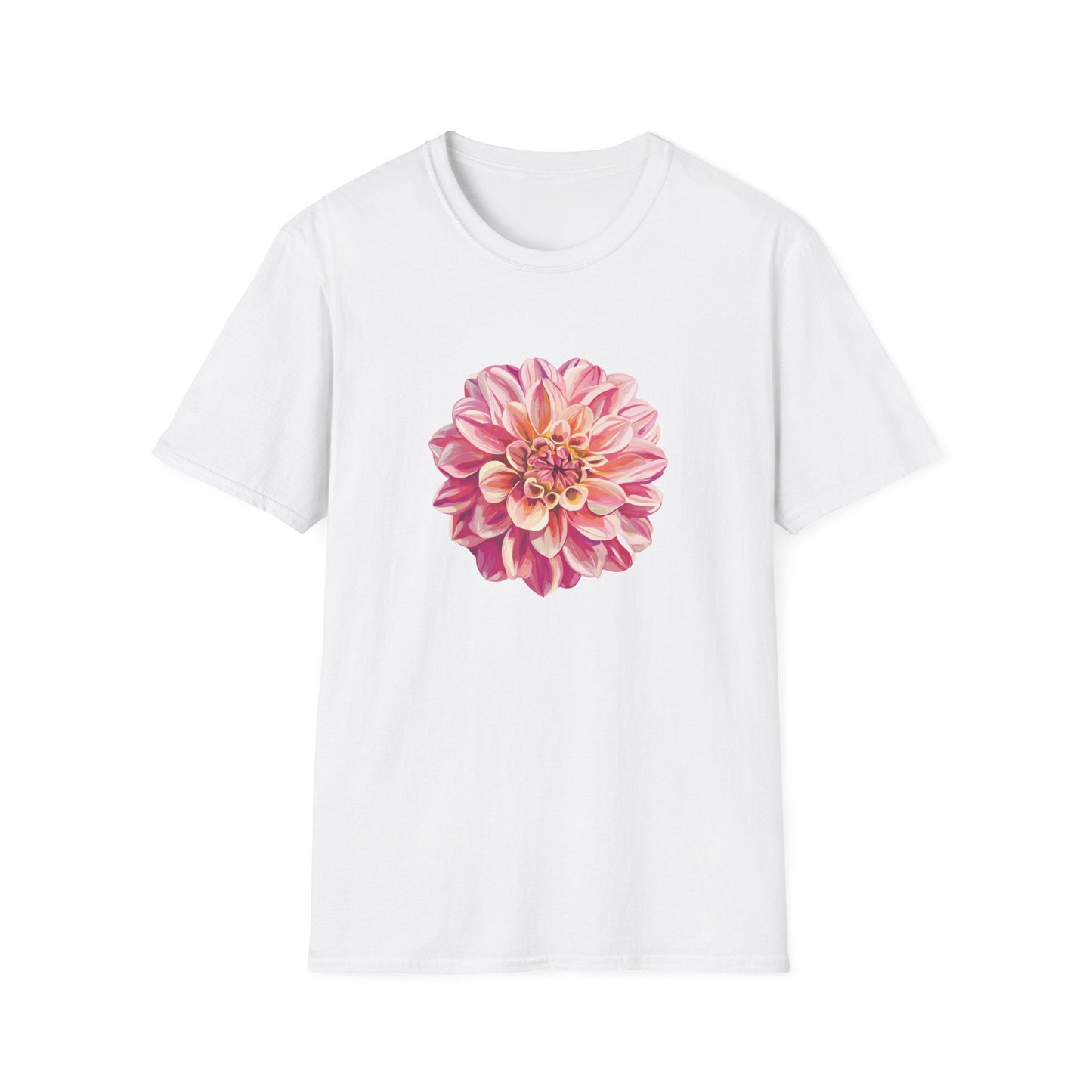 Pink Dahlia  – T-shirt