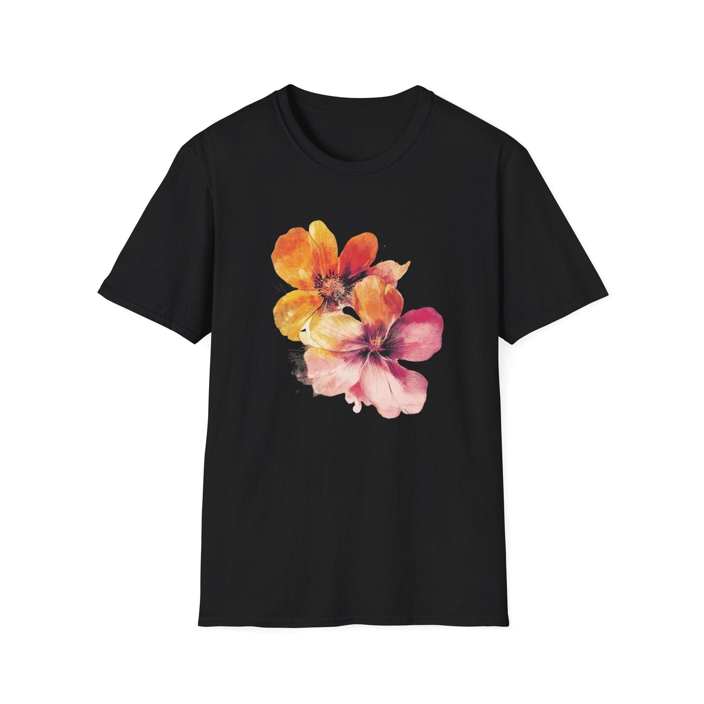 Awakening Water Color Flowers – T-shirt