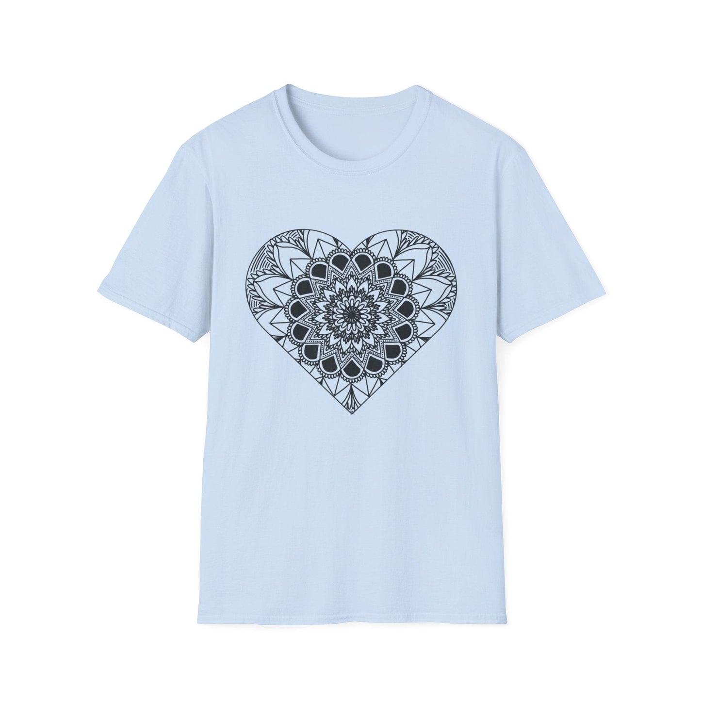 Heart Shaped Mandala  – T-shirt
