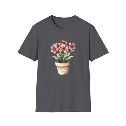 Watercolour Anemones  – T-shirt