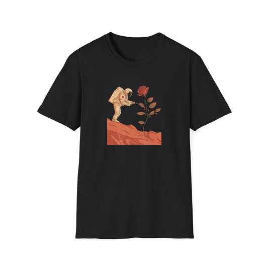 Solo Rose with Astronaut – Terraforming of Mars  – T-shirt