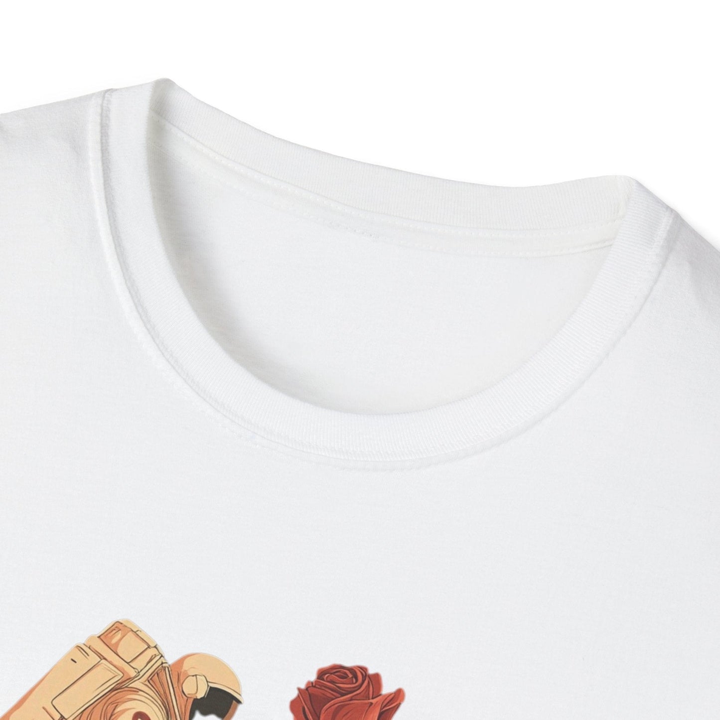 Solo Rose with Astronaut – Terraforming of Mars  – T-shirt