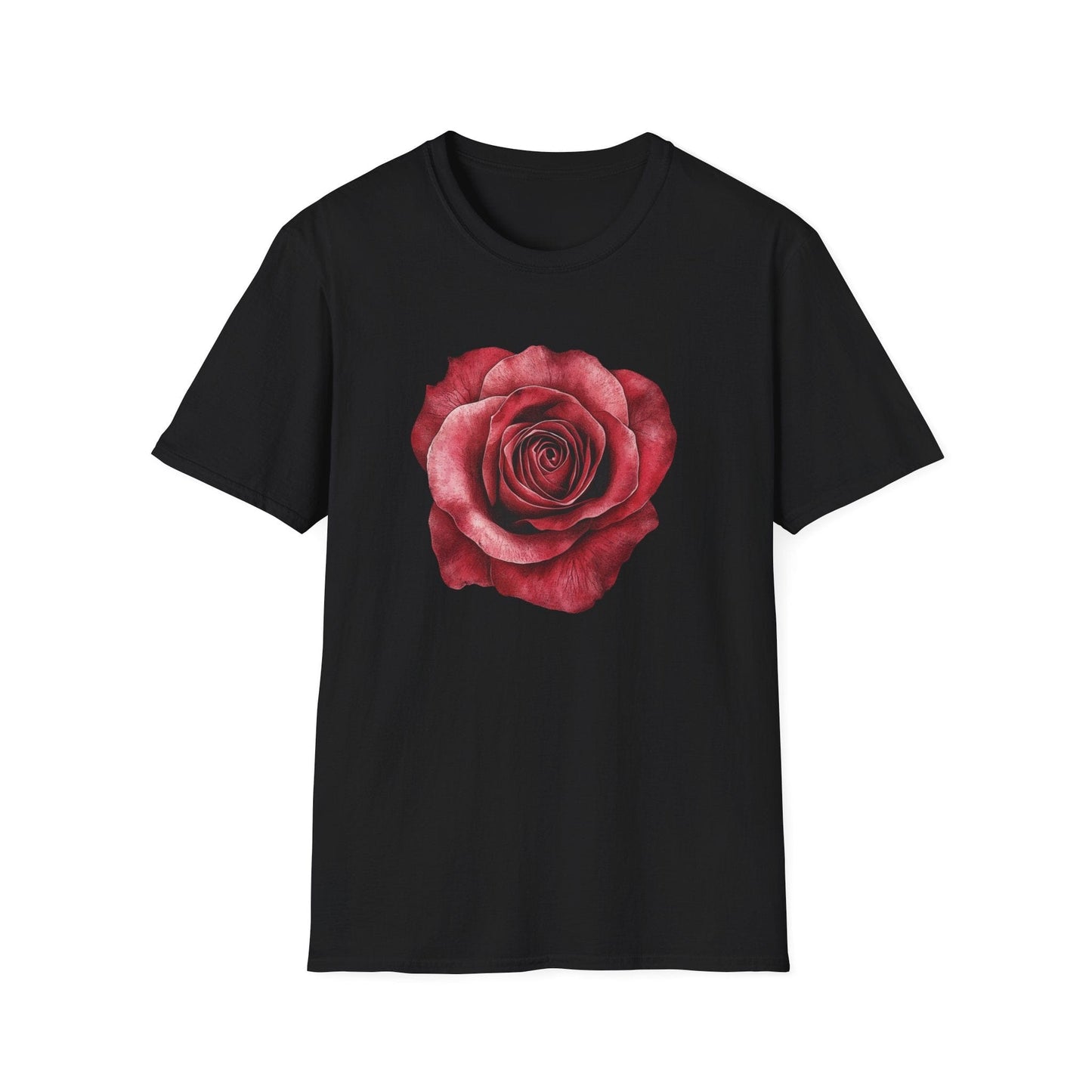 Dark Red Rose  – T-shirt