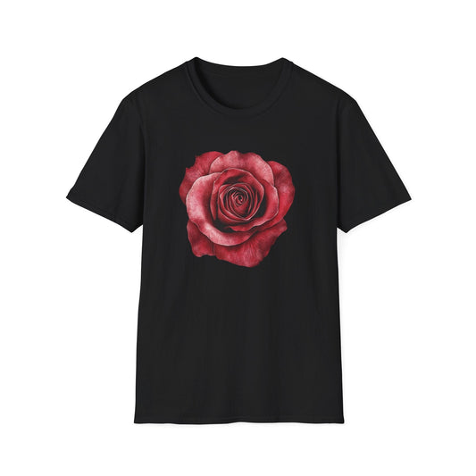 Dark Red Rose  – T-shirt