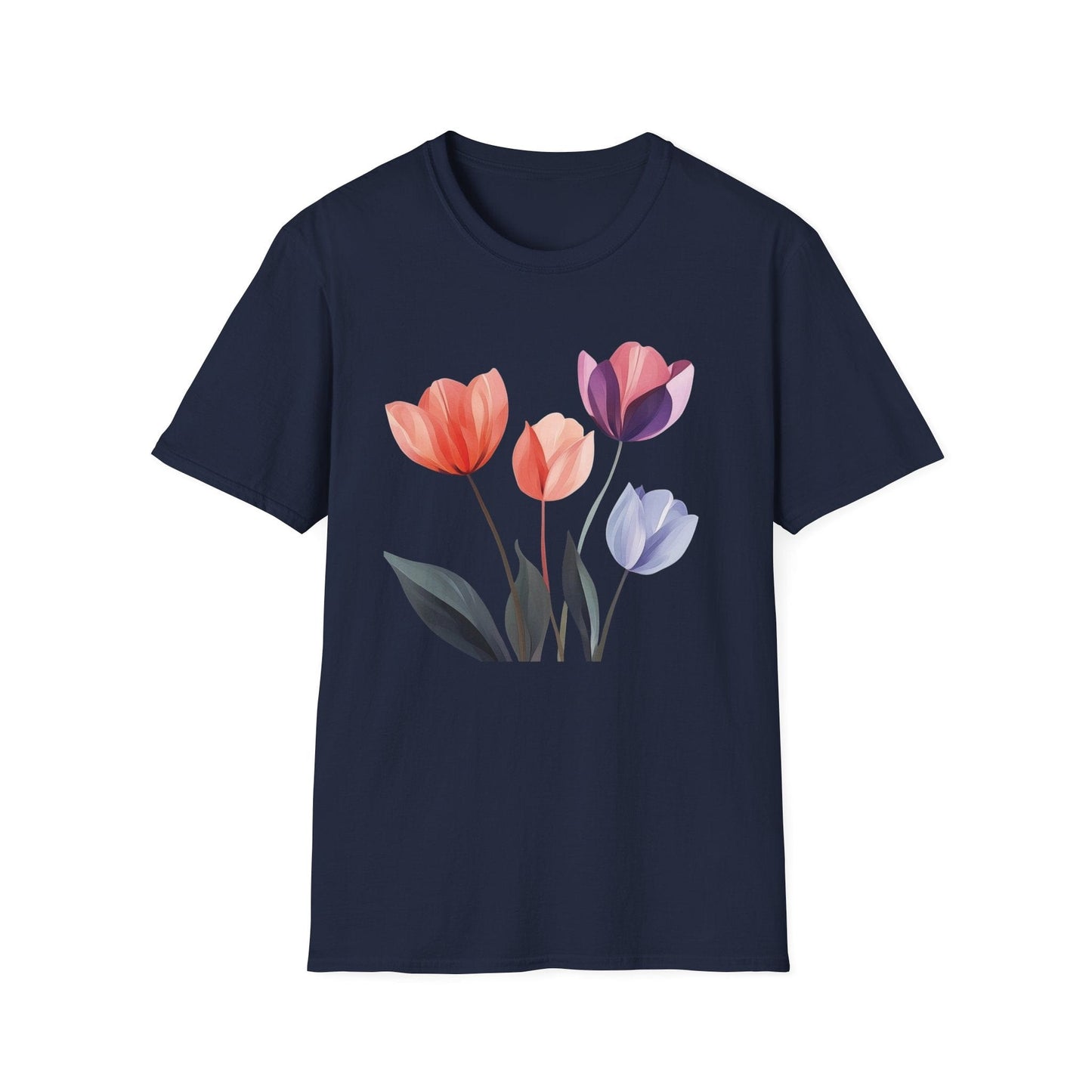 Tulips in Different Colors  – T-shirt