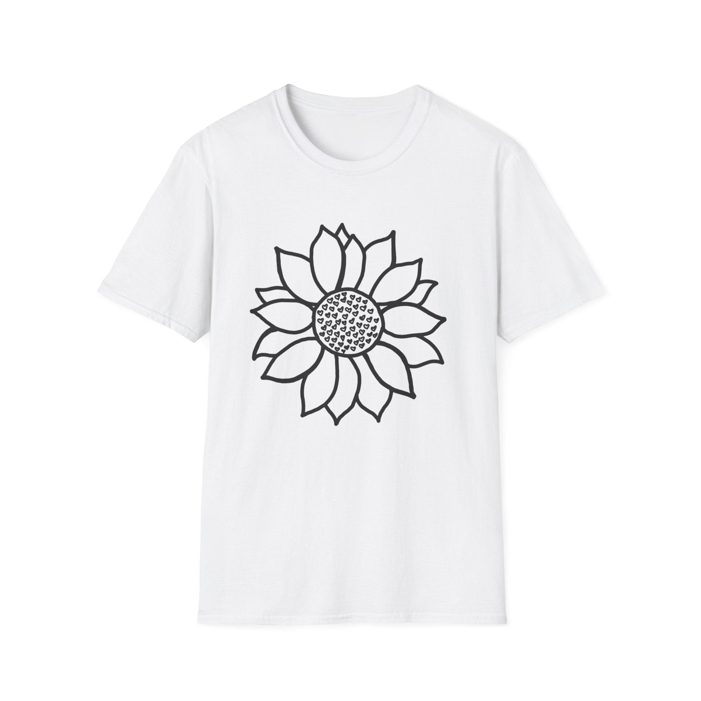 Heart Sunflower  – T-shirt