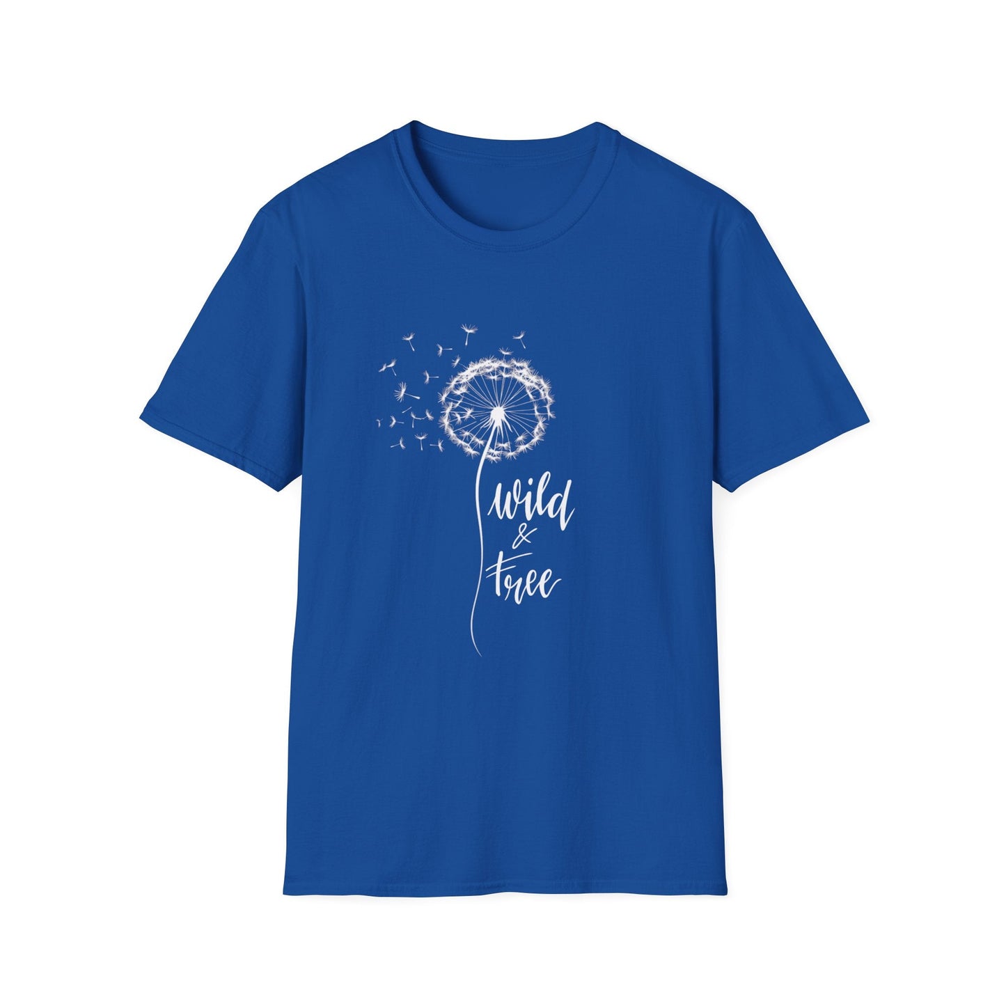Wild and Free Dandelion  – T-shirt