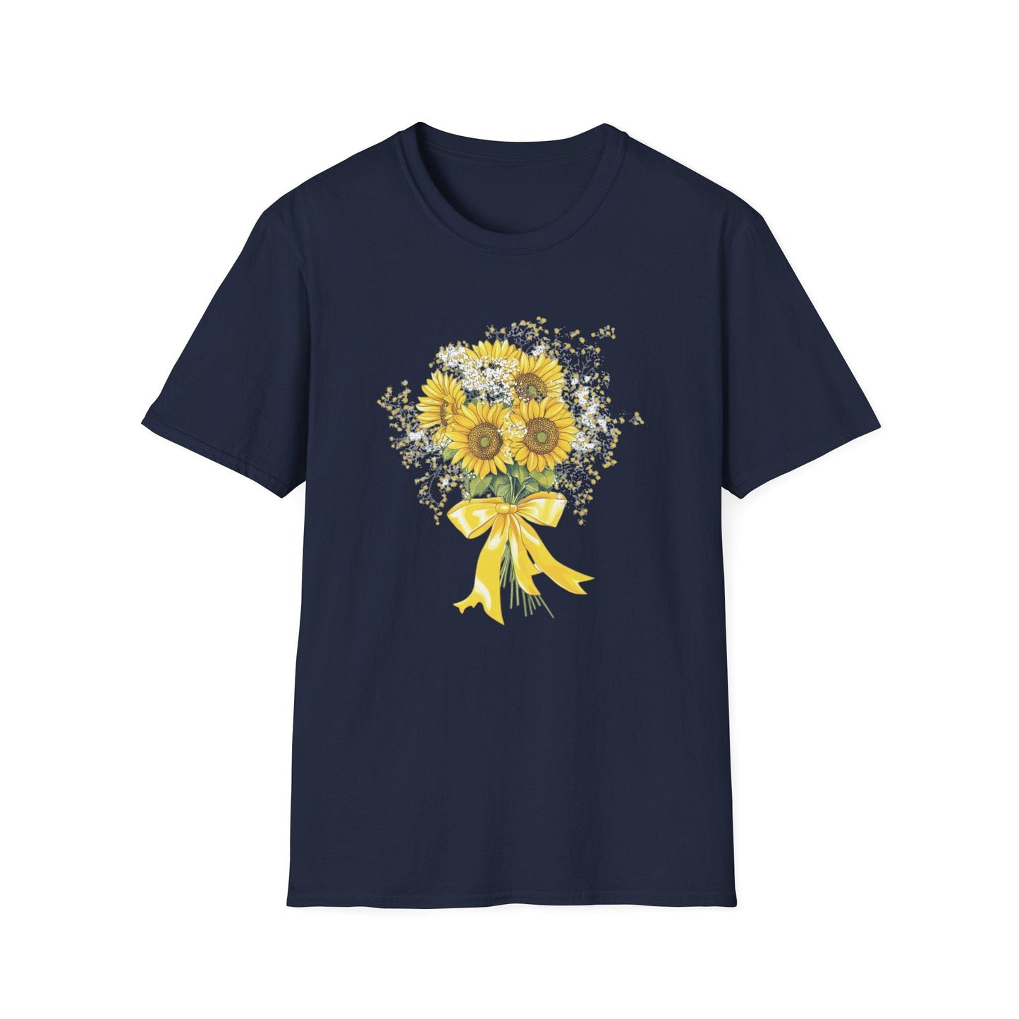 Sunflowers in a Yellow Ribbon  – T-shirt