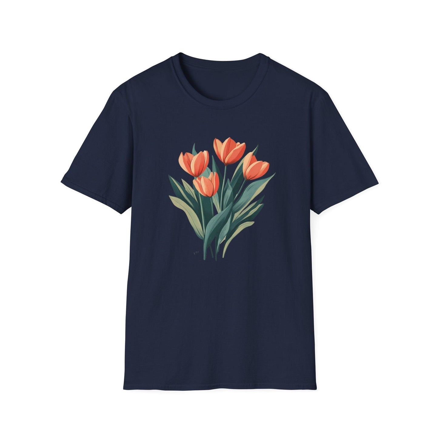 Four Tulip Flowers  – T-shirt