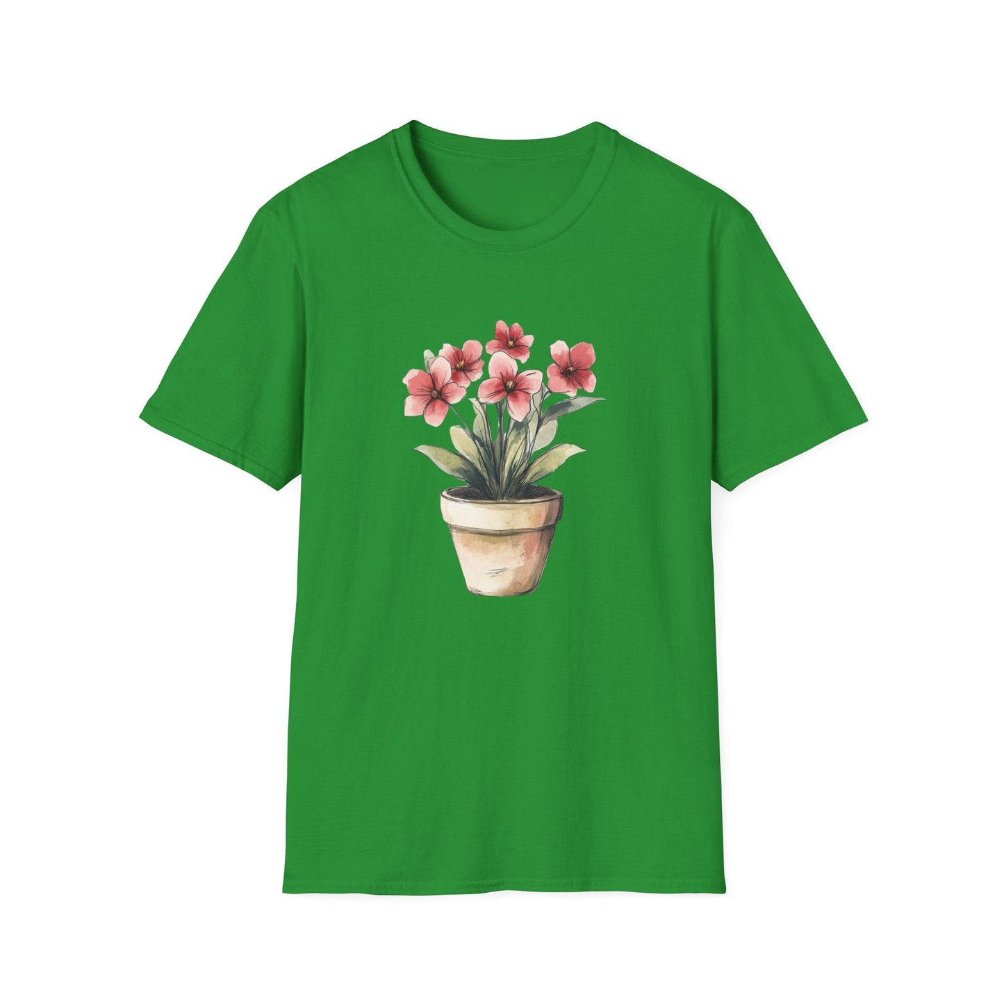 Watercolour Anemones  – T-shirt
