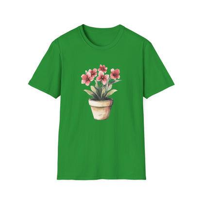 Watercolour Anemones  – T-shirt