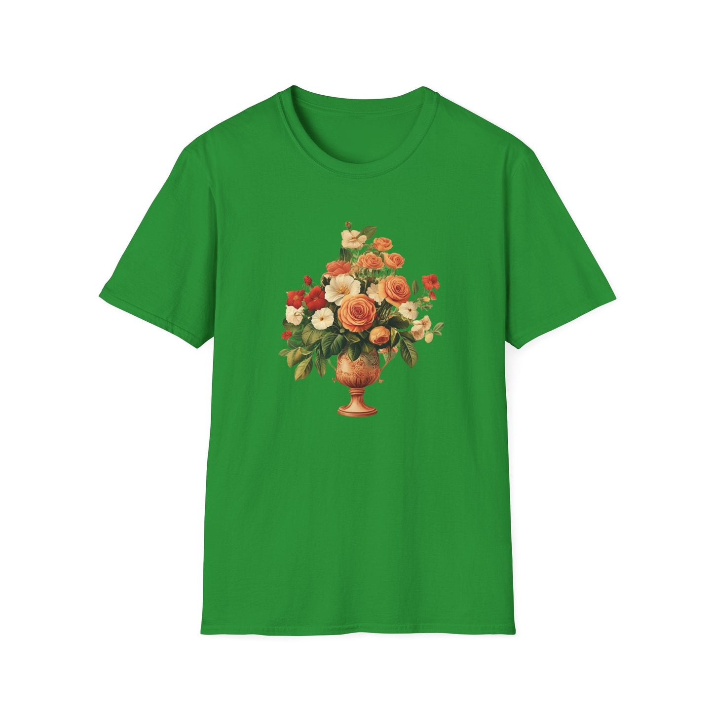 Vintage Vase of Flowers  – T-shirt