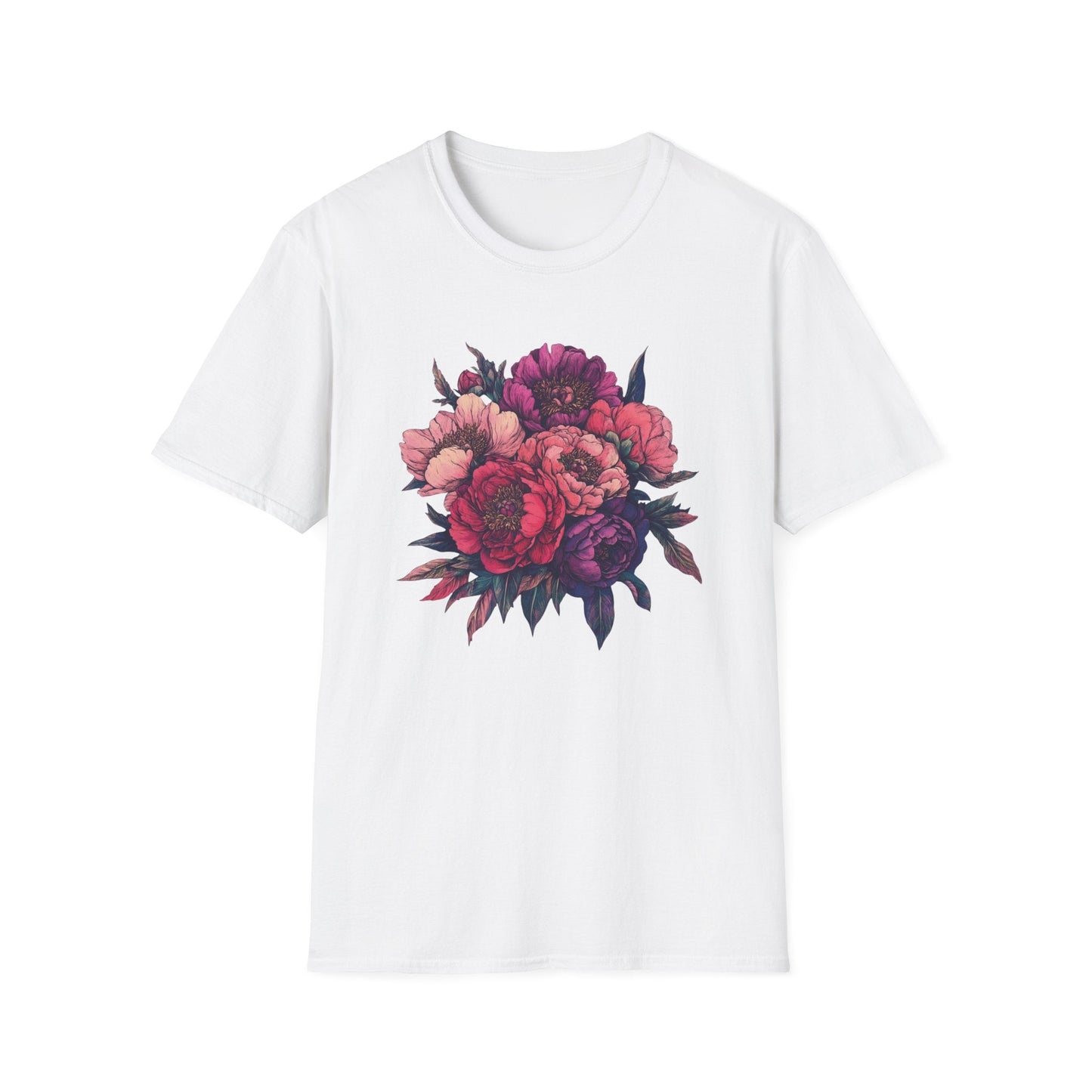 Peonies for the Good Heart  – T-shirt