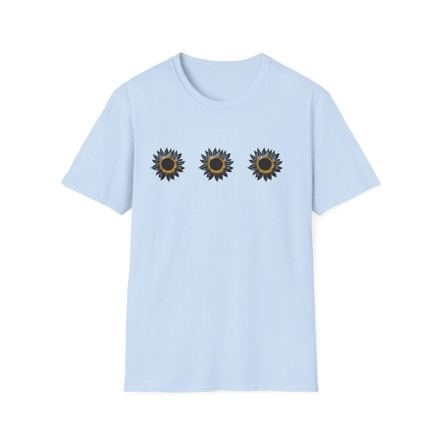 Triple Sunflower  – T-shirt