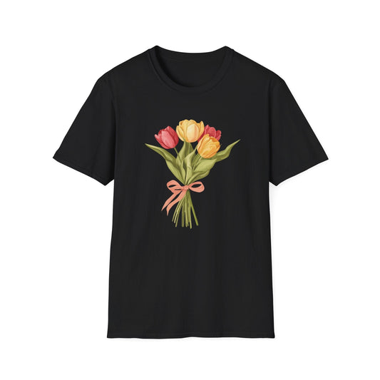 Simple Bouquet of Flowers  – T-shirt