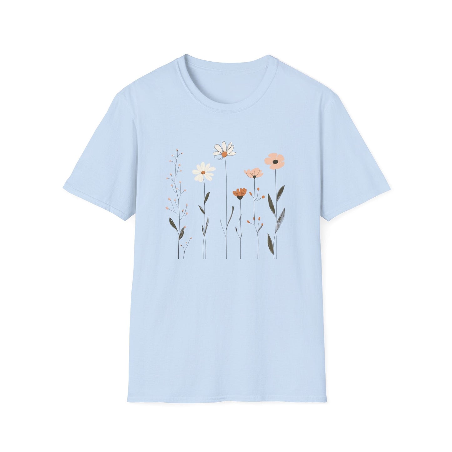 Simple Flowers  – T-shirt