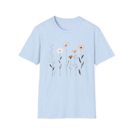 Simple Flowers  – T-shirt