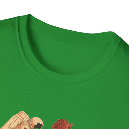 Solo Rose with Astronaut – Terraforming of Mars  – T-shirt