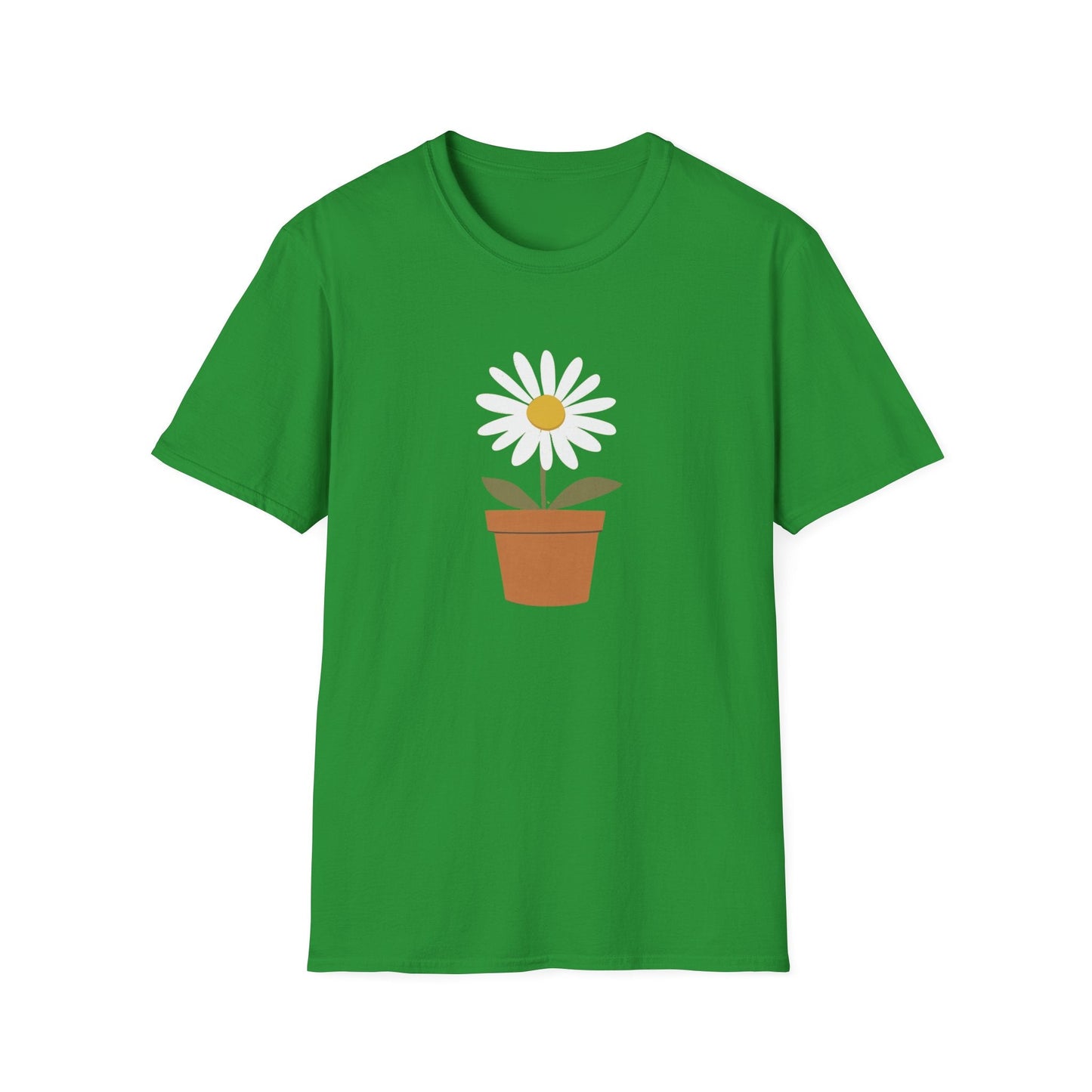 Daisy Flower Pot  – T-shirt