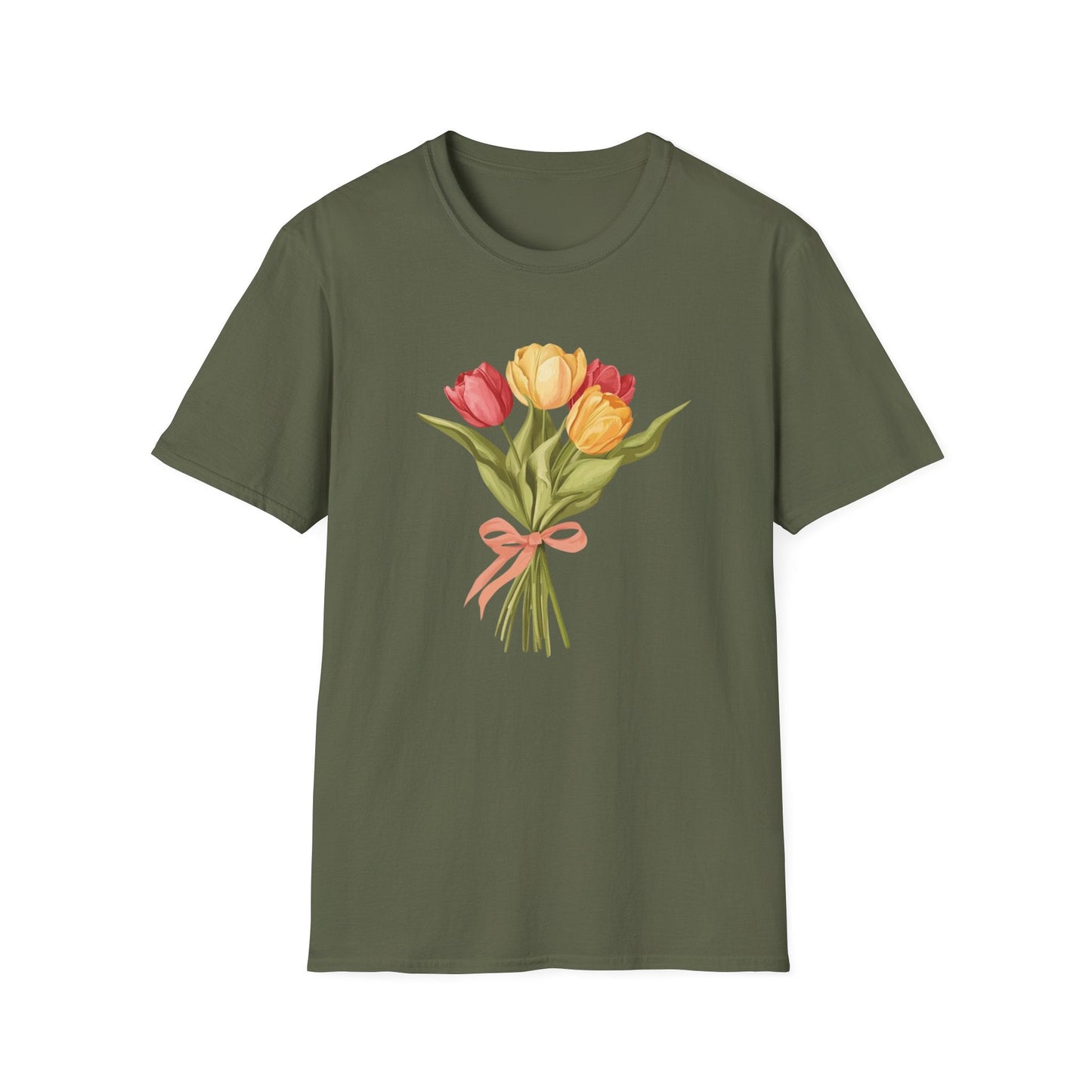 Simple Bouquet of Flowers  – T-shirt