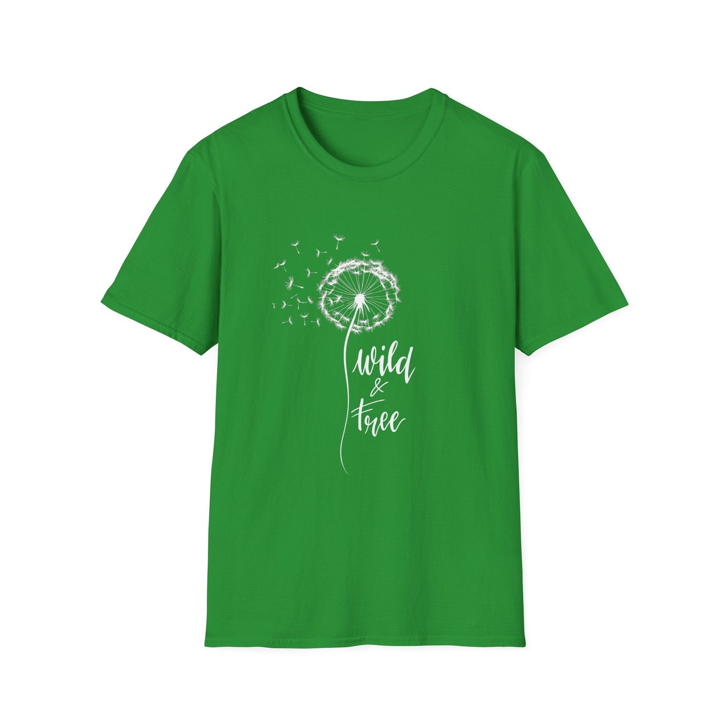 Wild and Free Dandelion  – T-shirt