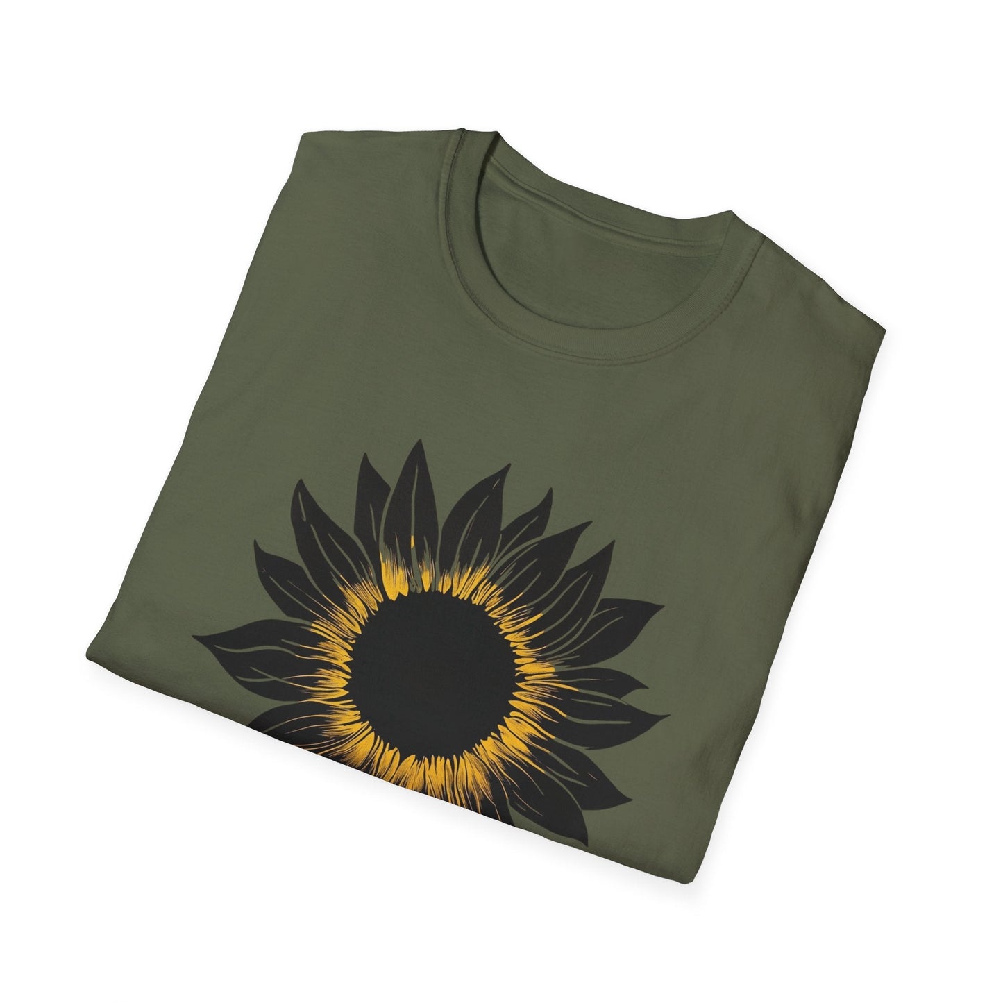 Black and Yellow Sunflower