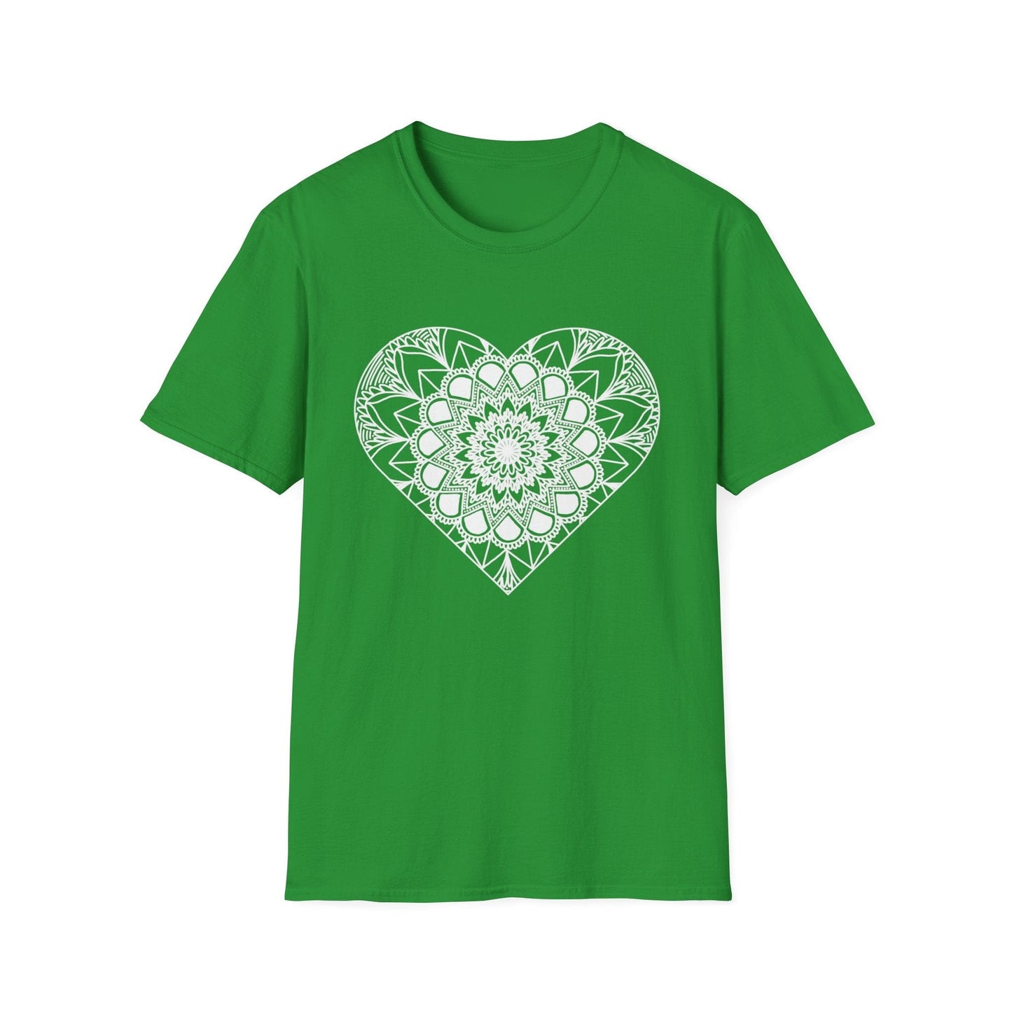 Heart Shaped Mandala  – T-shirt