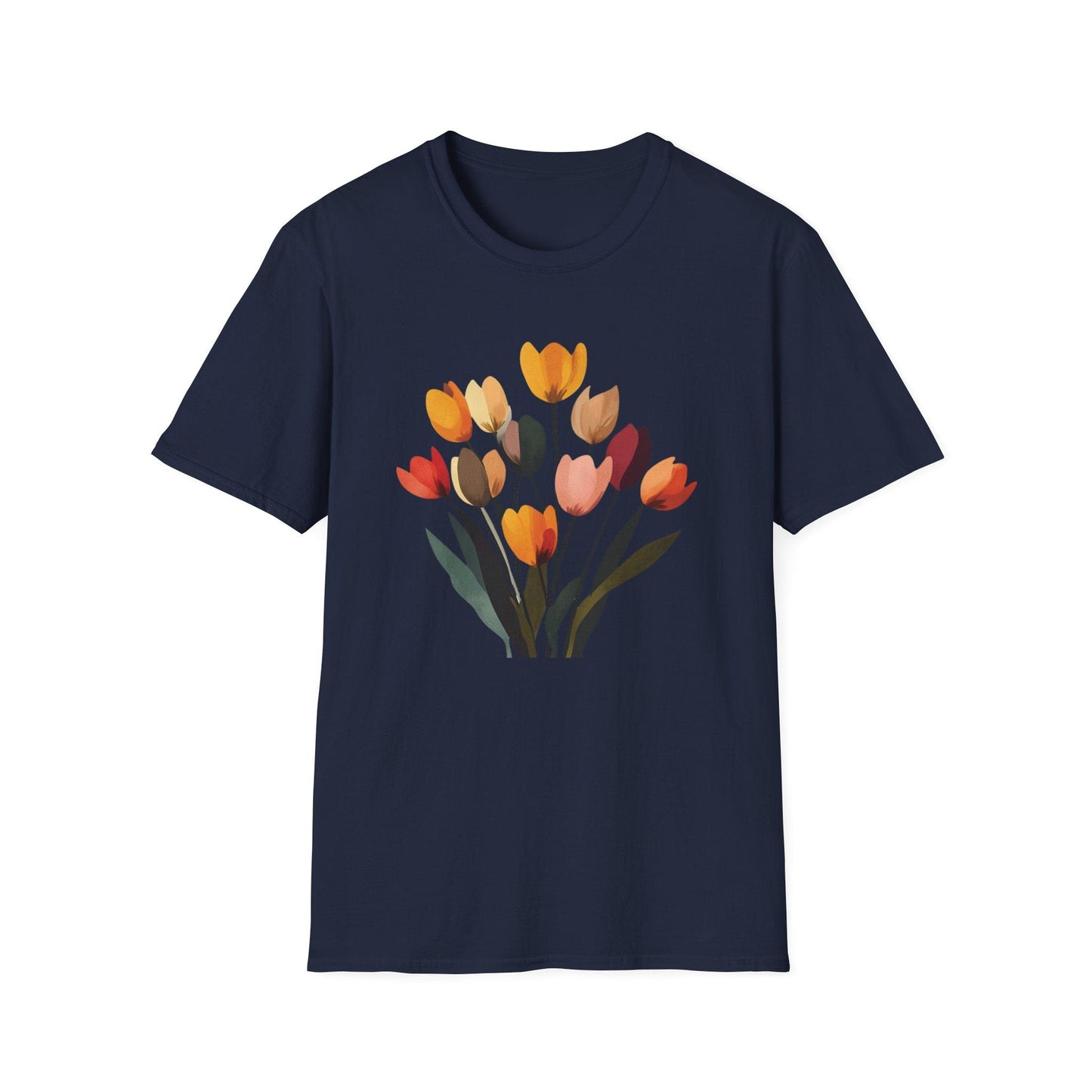 Colorful Tulip Flowers – T-shirt