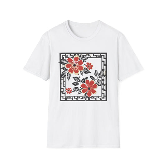 Flower Frame  – T-shirt