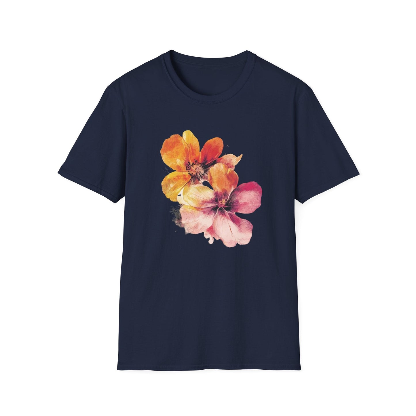 Awakening Water Color Flowers – T-shirt