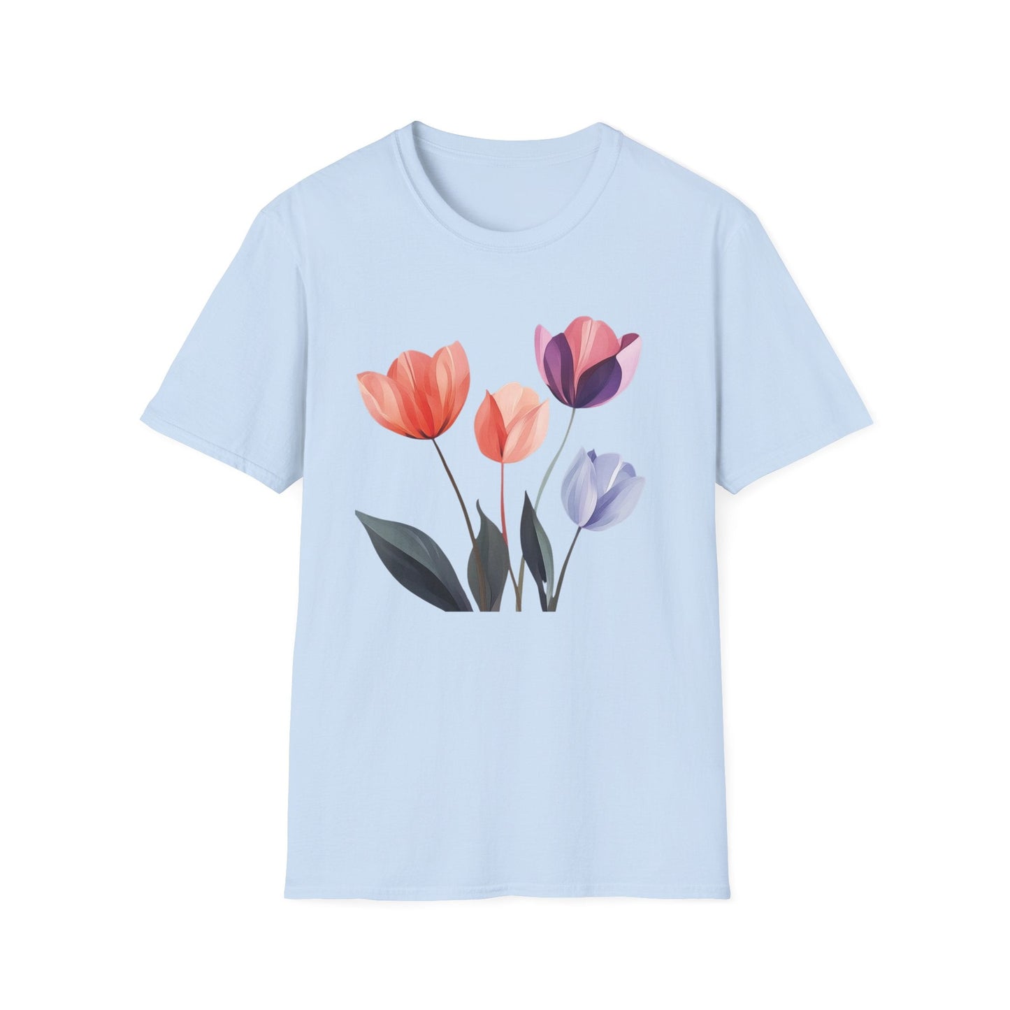 Tulips in Different Colors  – T-shirt