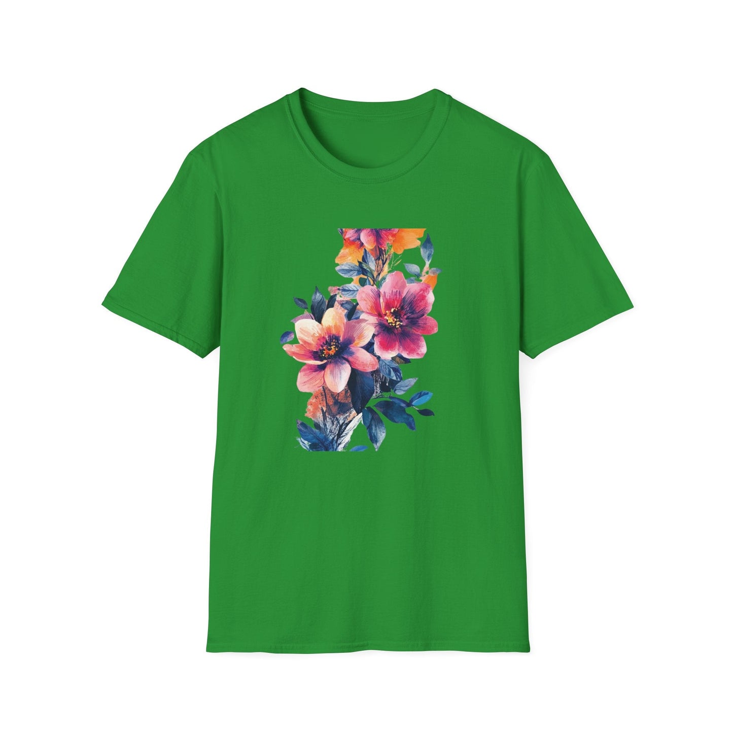 Water Color Flowers  – T-shirt