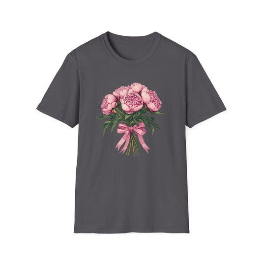 Pink Flower Bouquet – T-shirt