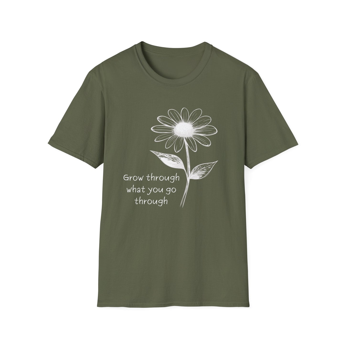 Single Daisy w/ Quote  – T-shirt
