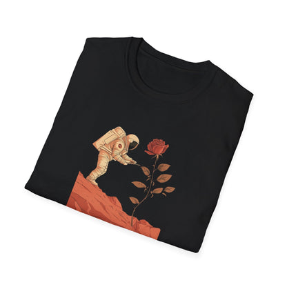 Solo Rose with Astronaut – Terraforming of Mars  – T-shirt